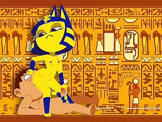 Ankha [A. Crossing] Hentai / Adult send-up