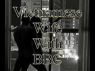Frosty femme vietnamienne aime être partagée avec Broad in the beam Dick BBC